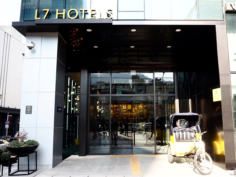 ライフスタイルホテル「L7 Myeongdong」